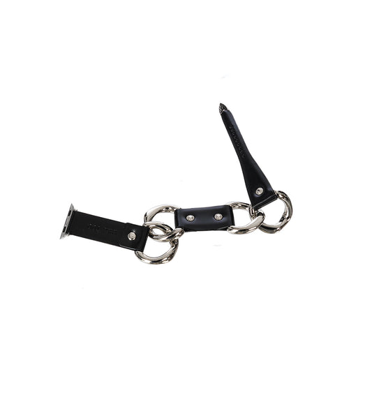 RING CHAIN WHATCH BELT BLACK