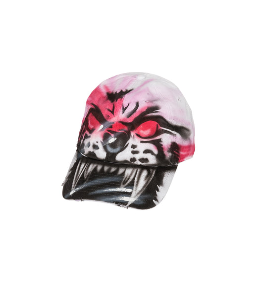 AIRBRUSHED CAP PINK/RED