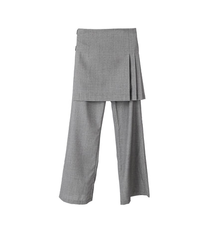 KILT TROUSERS GREY KILT TROUSERS GREY