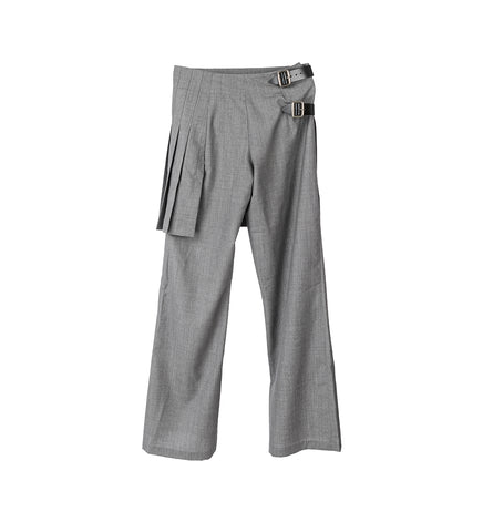 KILT TROUSERS GREY KILT TROUSERS GREY