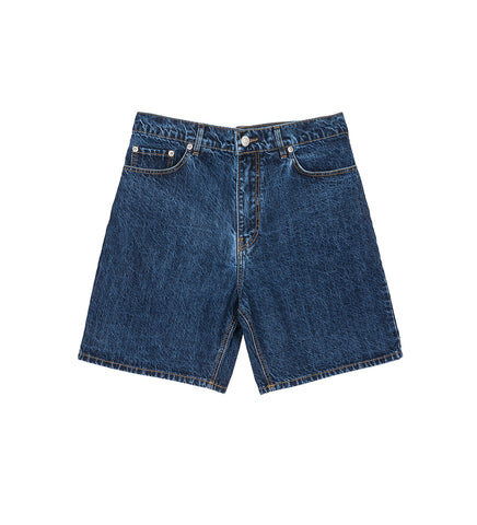 JORDANLUCA INSIGNIA DENIM BERMUDA DARK INDIGO JORDANLUCA INSIGNIA DENIM BERMUDA DARK INDIGO