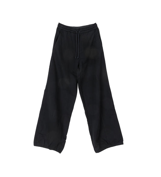 COLLEGE DRAWSTRING PANTS BLACK AW25
