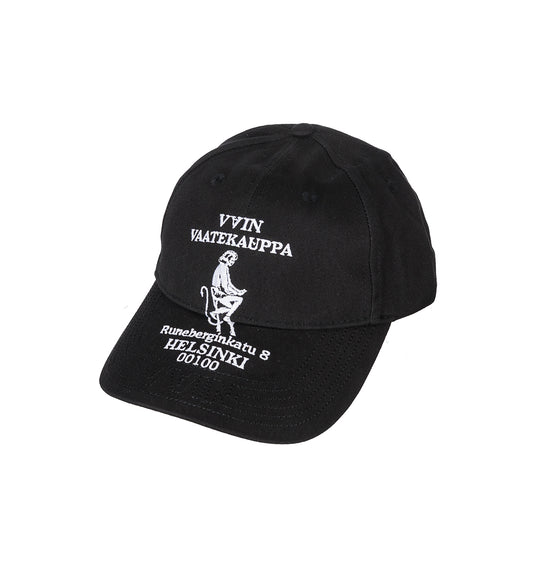 VAATEKAUPPA CAP BLACK AW25