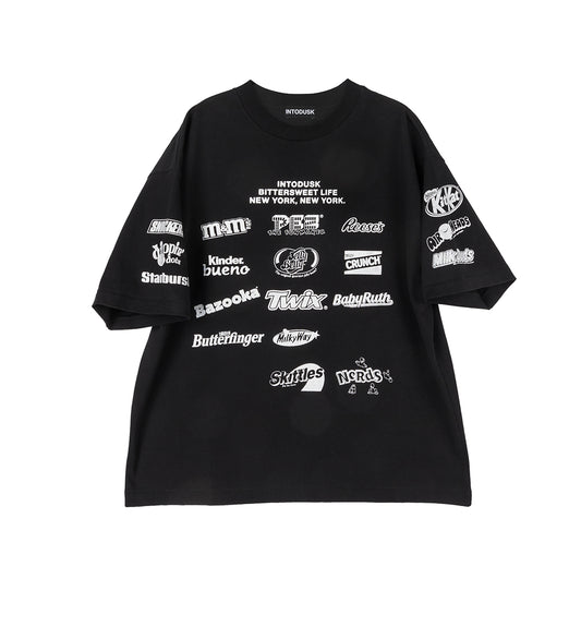 CANDY LOGO SS TEE BLACK
