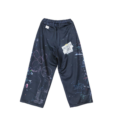 WIDE PANTS MUSASHI PRINT WIDE PANTS MUSASHI PRINT