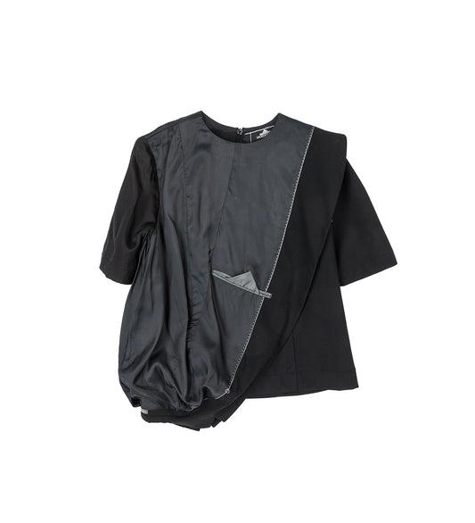 INSIDE OUT T-SHIRT BLACK MEDIUM #1