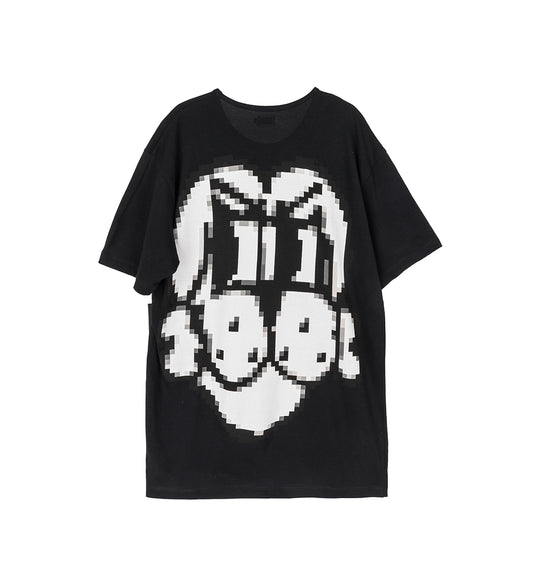 PIXEL PUP TEE BLACK