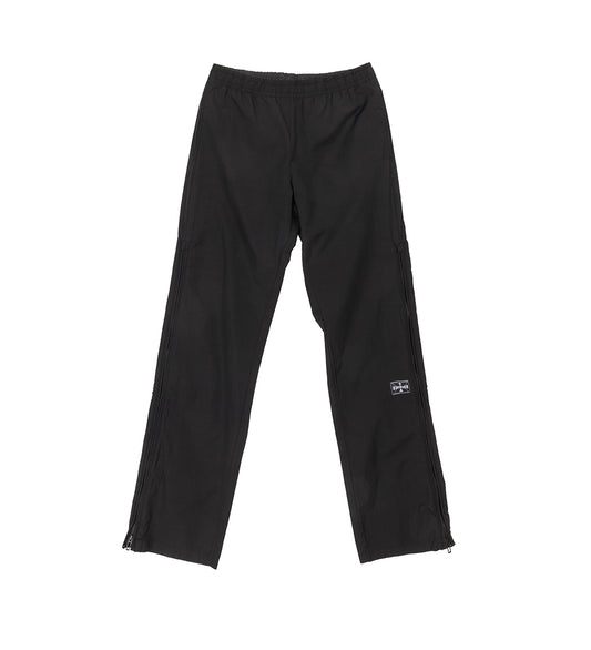 FLARED TRACKSUIT TROUSERS WASHED BLACK