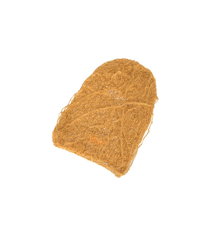 HAND KNIT BALACLAVA SAFFRON HAND KNIT BALACLAVA SAFFRON