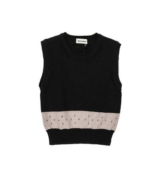 ROMY VEST BLACK/GREY