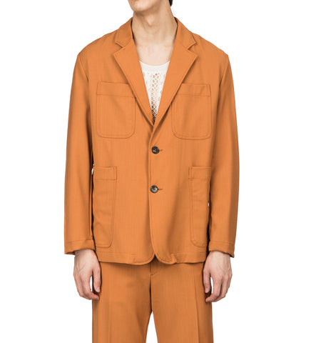 CMMN SWDN TROY SINGLE BREASTED BLAZER DUSTY CLAY CMMN SWDN TROY SINGLE BREASTED BLAZER DUSTY CLAY