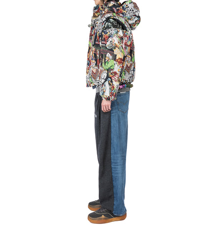 BLESS X SUPREME COUPLE PUFFER MULTI/BLACK/WHITE BLESS X SUPREME COUPLE PUFFER MULTI/BLACK/WHITE