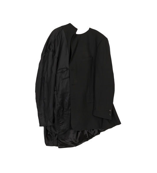 INSIDE OUT SUIT JACKET DRESS BLACK SMALL