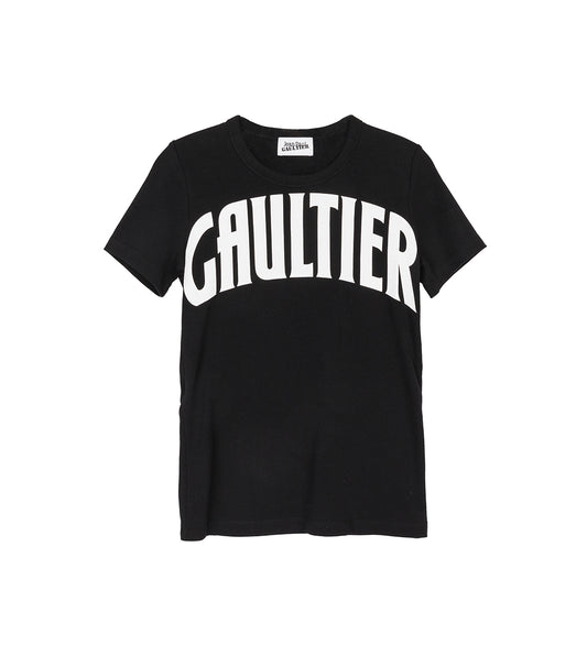 FITTED GAULTIER TEE BLACK