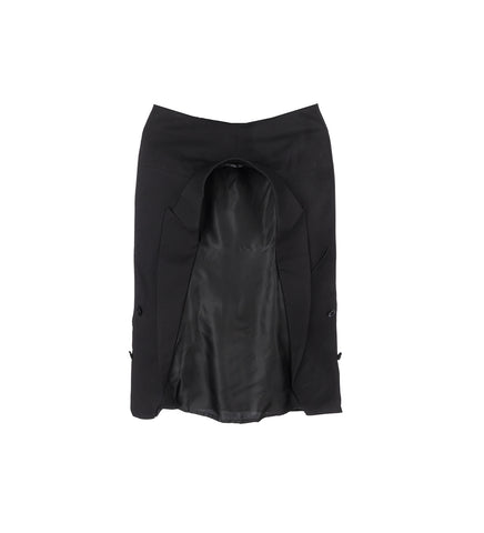 INSIDE OUT BLAZER SKIRT BLACK INSIDE OUT BLAZER SKIRT BLACK