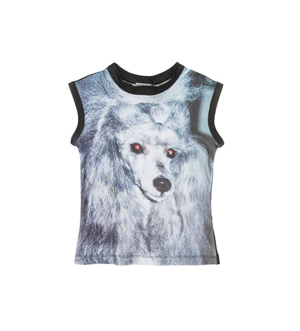 POODLE VEST GREY POODLE VEST GREY