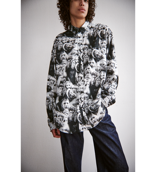 GLENAPALOOZA LS SHIRT BLACK/WHITE