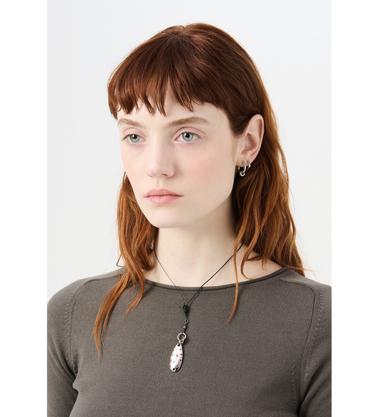 ANGLER NECKLACE SPOTTED RED