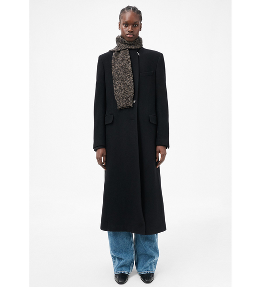 SLEEVE SCARF BEAR TWIST MOULINE WOOL