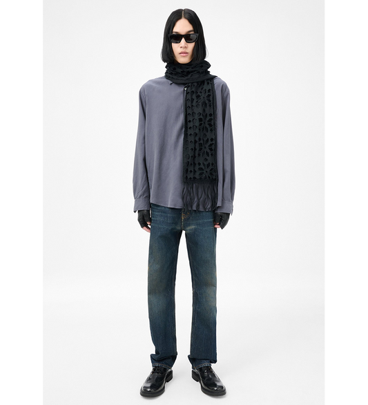 TORE SCARF CUT FAIRISLE INK BAND JERSEY