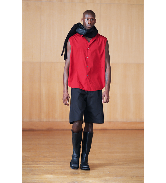 BLIZZARD SCARF DARK BROWN AVIATOR SHEARLING