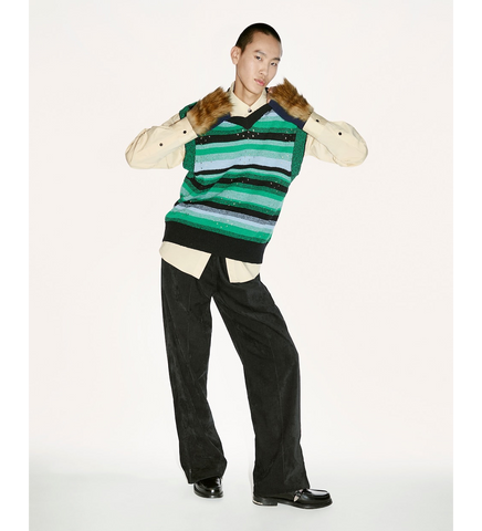 FUR GLOVES BEIGE FUR GLOVES BEIGE