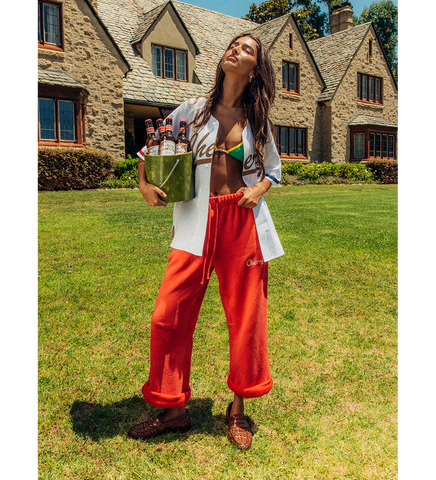 PARACHUTE SWEATPANTS CHERRY RED PARACHUTE SWEATPANTS CHERRY RED