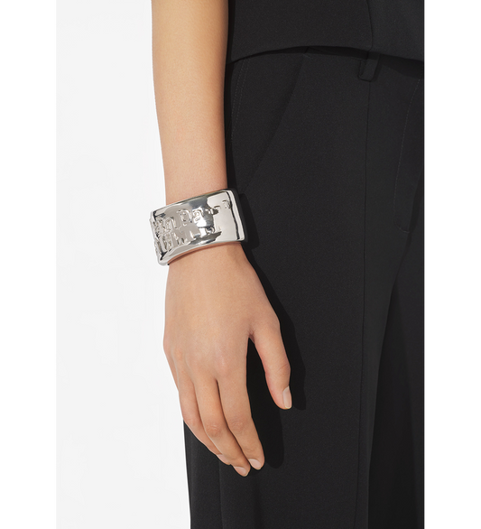 THE LOGO BRACELET SILVER