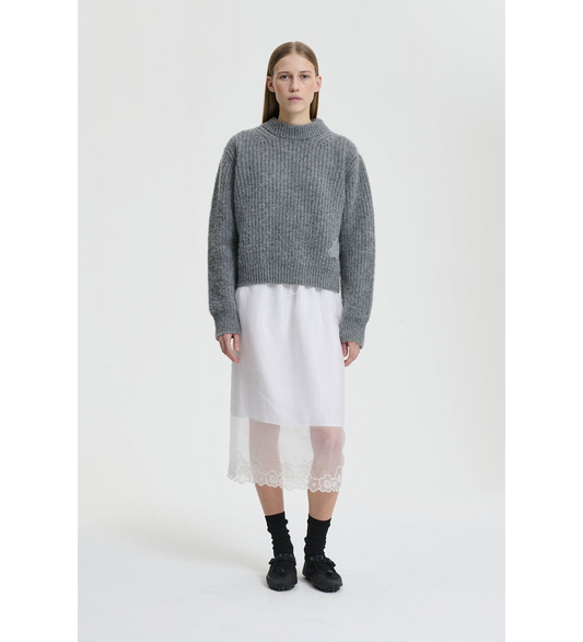 BEGA PULLOVER LIGHT GREY