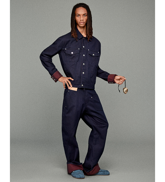 WALNUT KEYRING AGED GOLD