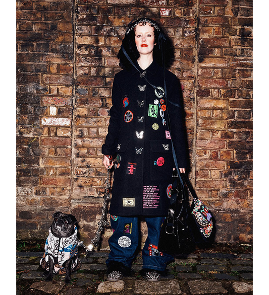 BUTTERFLY COAT BLACK