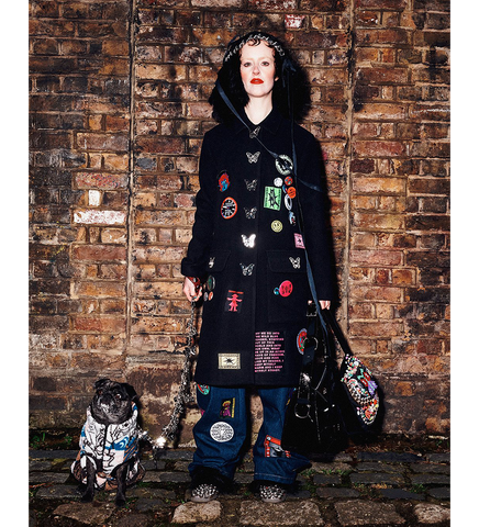 BUTTERFLY COAT BLACK BUTTERFLY COAT BLACK