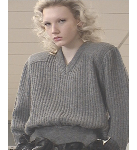 DISPLAY ARMY SWEATER GREY DISPLAY ARMY SWEATER GREY