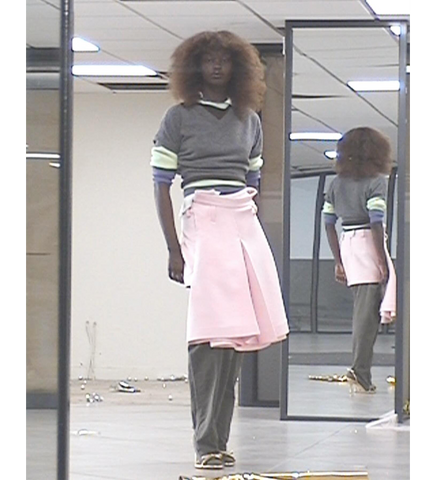 TRIPLE SWEATER GREY/BROWN/APPLE GREEN TRIPLE SWEATER GREY/BROWN/APPLE GREEN