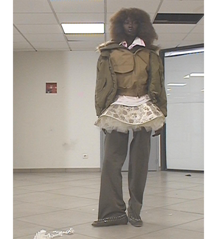 THIGH HIGH LEVEL BOOT FLAT ARMY CANVAS THIGH HIGH LEVEL BOOT FLAT ARMY CANVAS