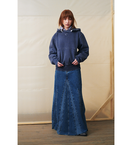 REBEL SKIRT RODEO WASH BROKEN TWILL REBEL SKIRT RODEO WASH BROKEN TWILL