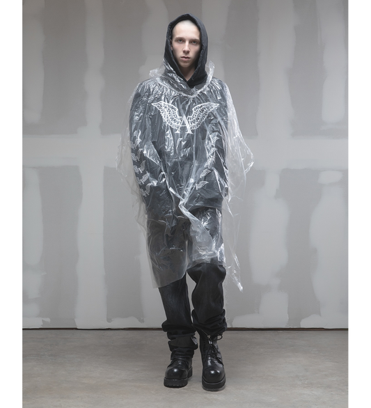 MELT LOCK LOGO HOODIE VINTAGE BLACK