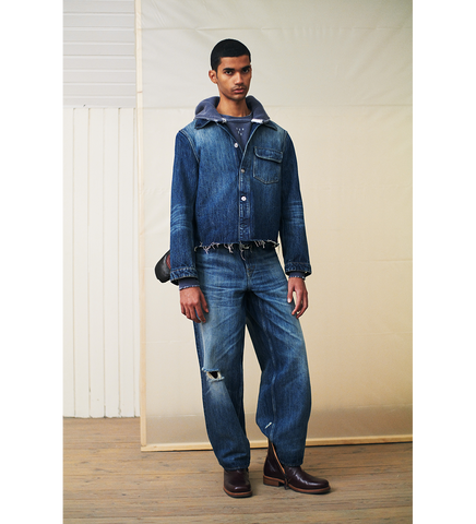 CUT REBIRTH JACKET ROAD WORN ROPE TWILL CUT REBIRTH JACKET ROAD WORN ROPE TWILL