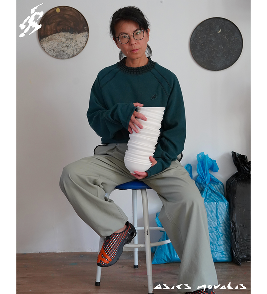 GEL-STYRAX OBSIDIAN GREY/RUST ORANGE