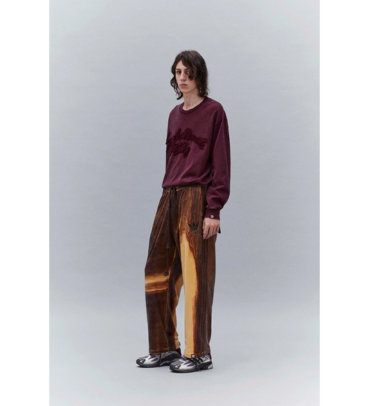 SONG FOR THE MUTE X ADIDAS 004 AOP PANT BROWN