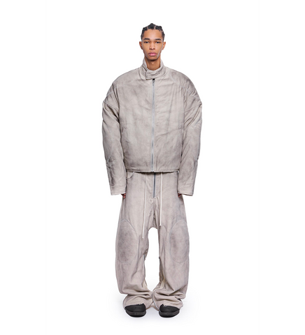 BIKER PANTS DIRTY WHITE BIKER PANTS DIRTY WHITE