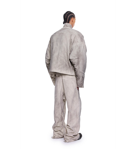 BIKER PANTS DIRTY WHITE BIKER PANTS DIRTY WHITE