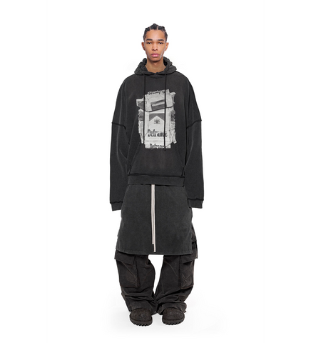 TERRY SKIRT BLACK TERRY SKIRT BLACK