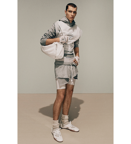 FREDERICO STENCIL LOGO GREY MELANGE