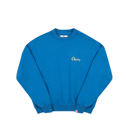 CREWNECK SWEATSHIRT VINTAGE ROYAL