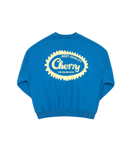CREWNECK SWEATSHIRT VINTAGE ROYAL