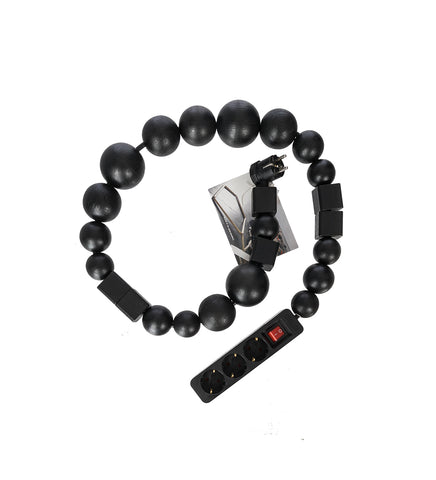 CABLE JEWELRY MULTIPLUG 1.4M BLACK/BLACK CABLE JEWELRY MULTIPLUG 1.4M BLACK/BLACK