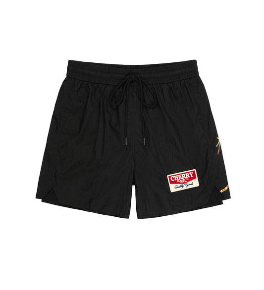 DESERT GECKO RUNNING SHORT BLACK
