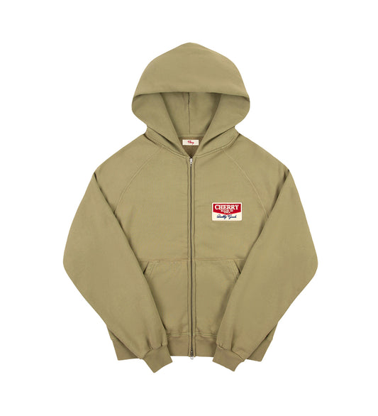 DESERT GECKO ZIP UP HOODIE CACTUS
