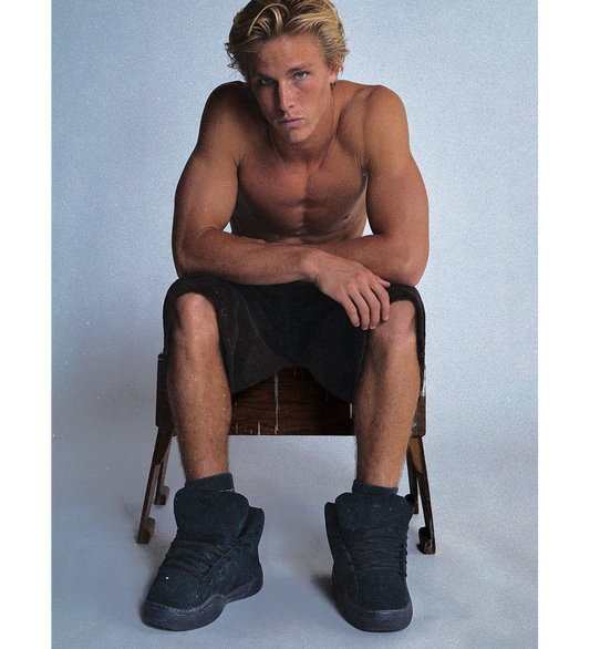 SUEDE MID VAMP SNEAKERS PIRATE BLACK